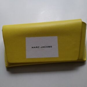 Marc Jacobs glasses case PVC yellow